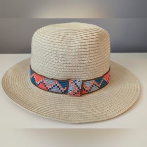 Forever 21 Boho Straw Fedora